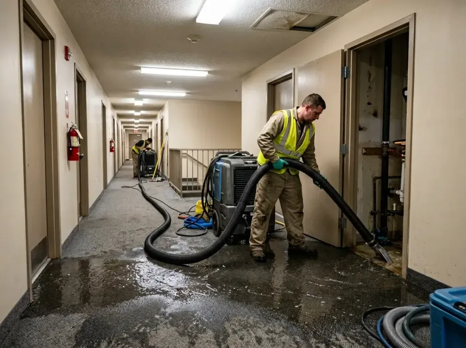 multi-unit-apartment-hallway-f-005 — frequently asked questions, Emergency Burst Pipe Water Extraction & Removal in Fishers,…